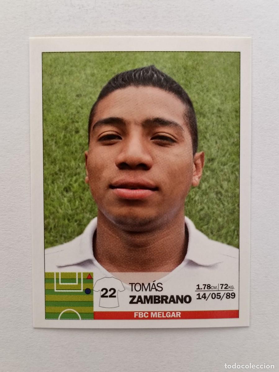 Cromos de Futebol: #189 TOMAS ZAMBRANO (F.B.C. MELGAR) COPA CABLE MAGICO LIGA PERU 2010 PANINI