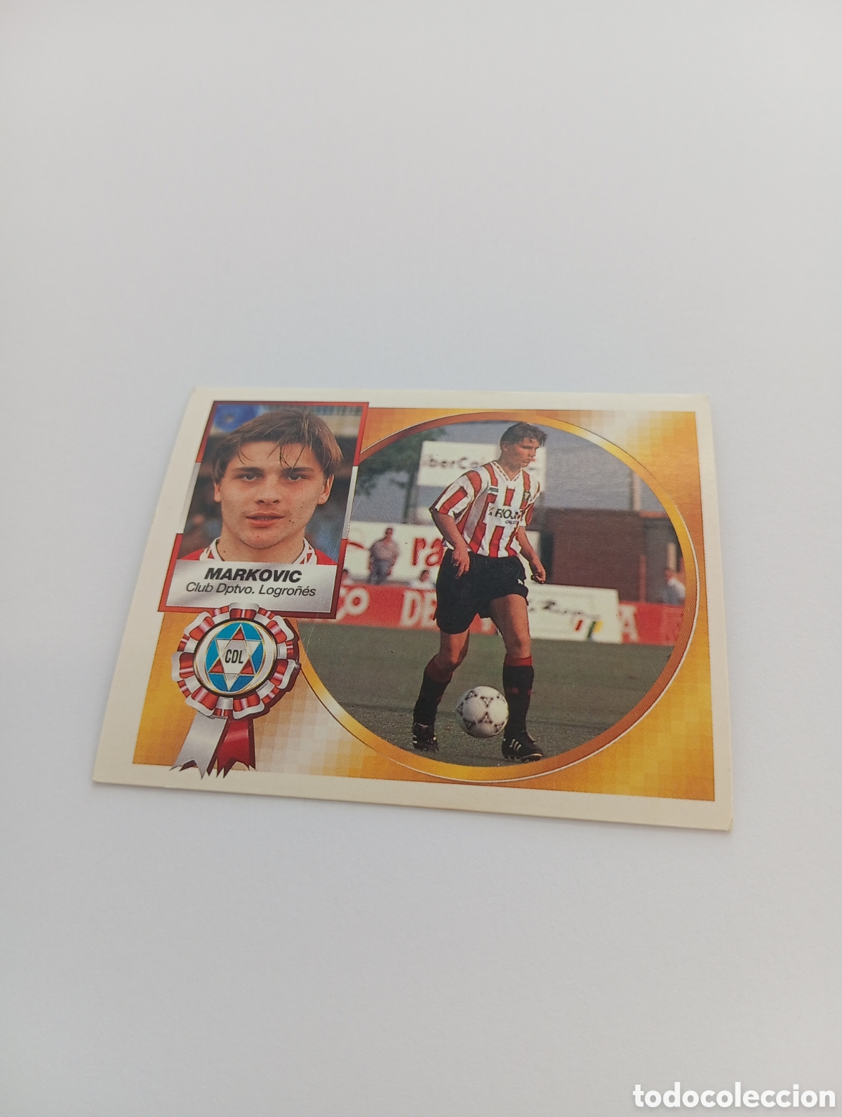 Cromos de F&uacute;tbol: MARKOVIC Logro&ntilde;&eacute;s Liga Este 1994 1995 NUEVO SIN PEGAR PANINI 94 95
