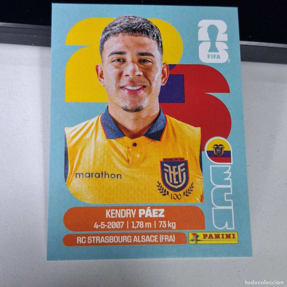 Cromos de F&uacute;tbol: B1 ECU11 KENDRY P&Aacute;EZ 11 ECUADOR ECU MUNDIAL FIFA WORLD CUP 2026 STICKER PANINI