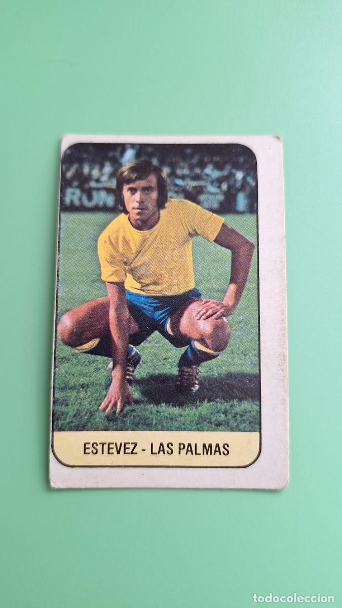 Cromos de F&uacute;tbol: CROMO DE F&Uacute;TBOL ESTEVEZ LAS PALMAS NUNCA PEGADO EDICIONES ESTE 78 79 1978 1979