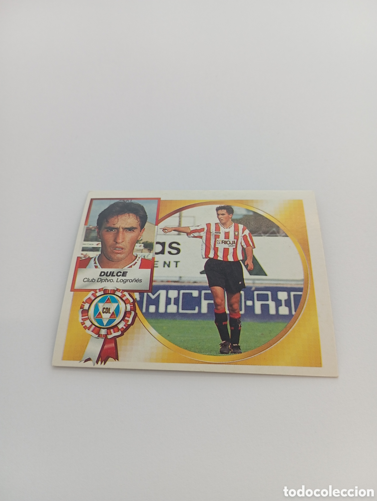 Cromos de F&uacute;tbol: DULCE Logro&ntilde;&eacute;s Liga Este 1994 1995 NUEVO SIN PEGAR PANINI 94 95
