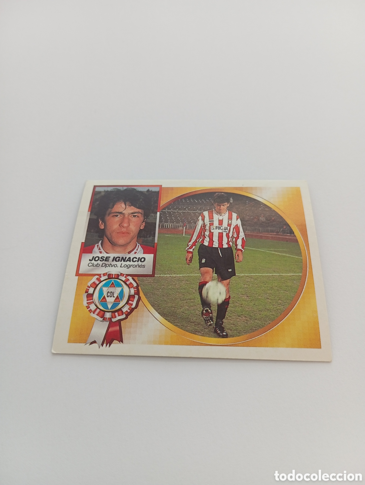 Cromos de F&uacute;tbol: JOSE IGNACIO Logro&ntilde;&eacute;s Liga Este 1994 1995 NUEVO SIN PEGAR PANINI 94 95