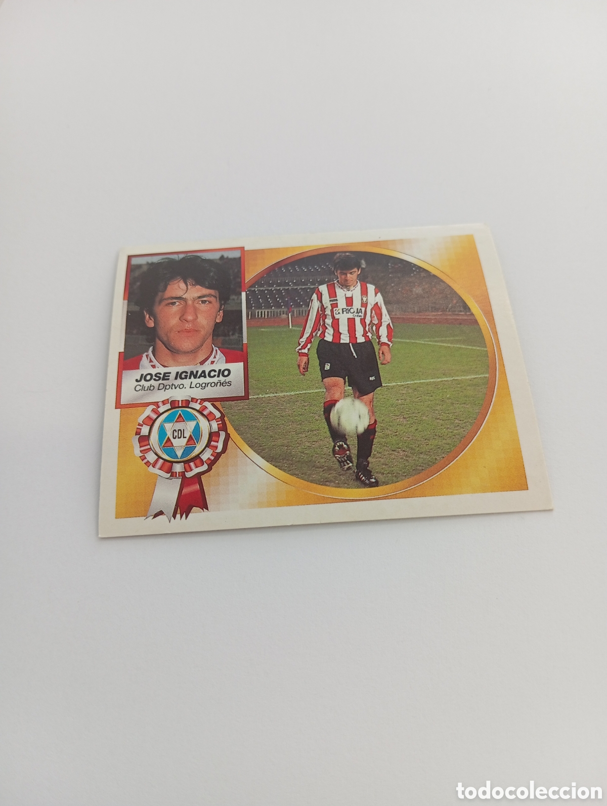 Cromos de F&uacute;tbol: JOSE IGNACIO Logro&ntilde;&eacute;s Liga Este 1994 1995 NUEVO SIN PEGAR PANINI 94 95