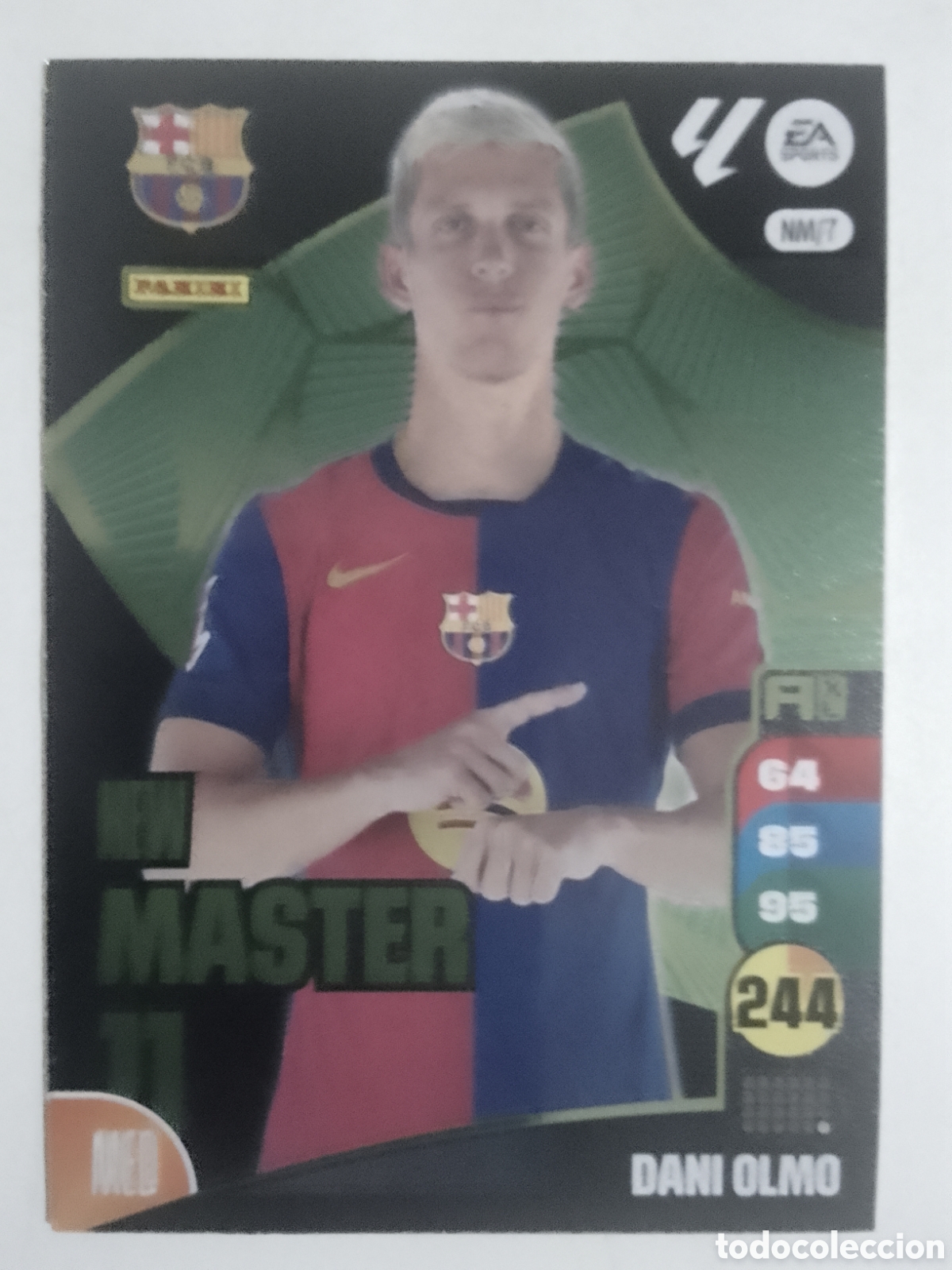Cromos de F&uacute;tbol: Adrenalyn XL 2024-25 NM/7 Dani Olmo &bull; Barcelona. NEW MASTER 11.