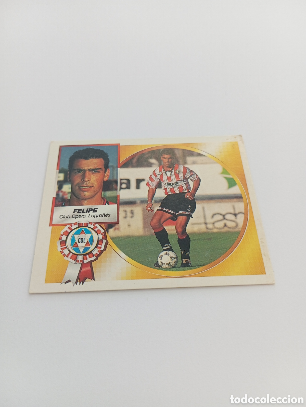 Cromos de F&uacute;tbol: FELIPE COLOCA Logro&ntilde;&eacute;s Liga Este 1994 1995 NUEVO SIN PEGAR PANINI 94 95