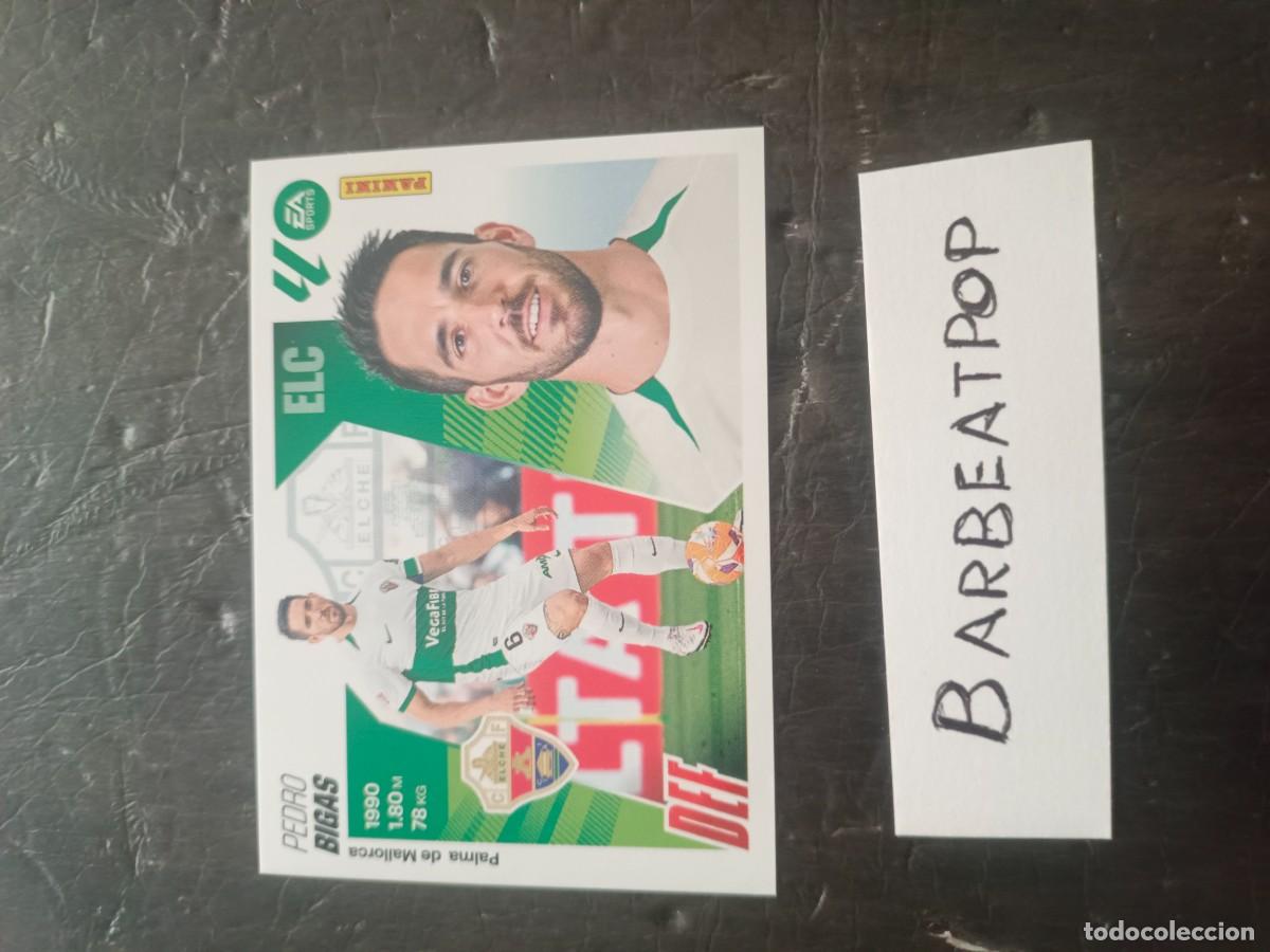 Cromos de F&uacute;tbol: CROMO LIGA ESTE PANINI 2025 2026 ELCHE PEDRO BIGAS