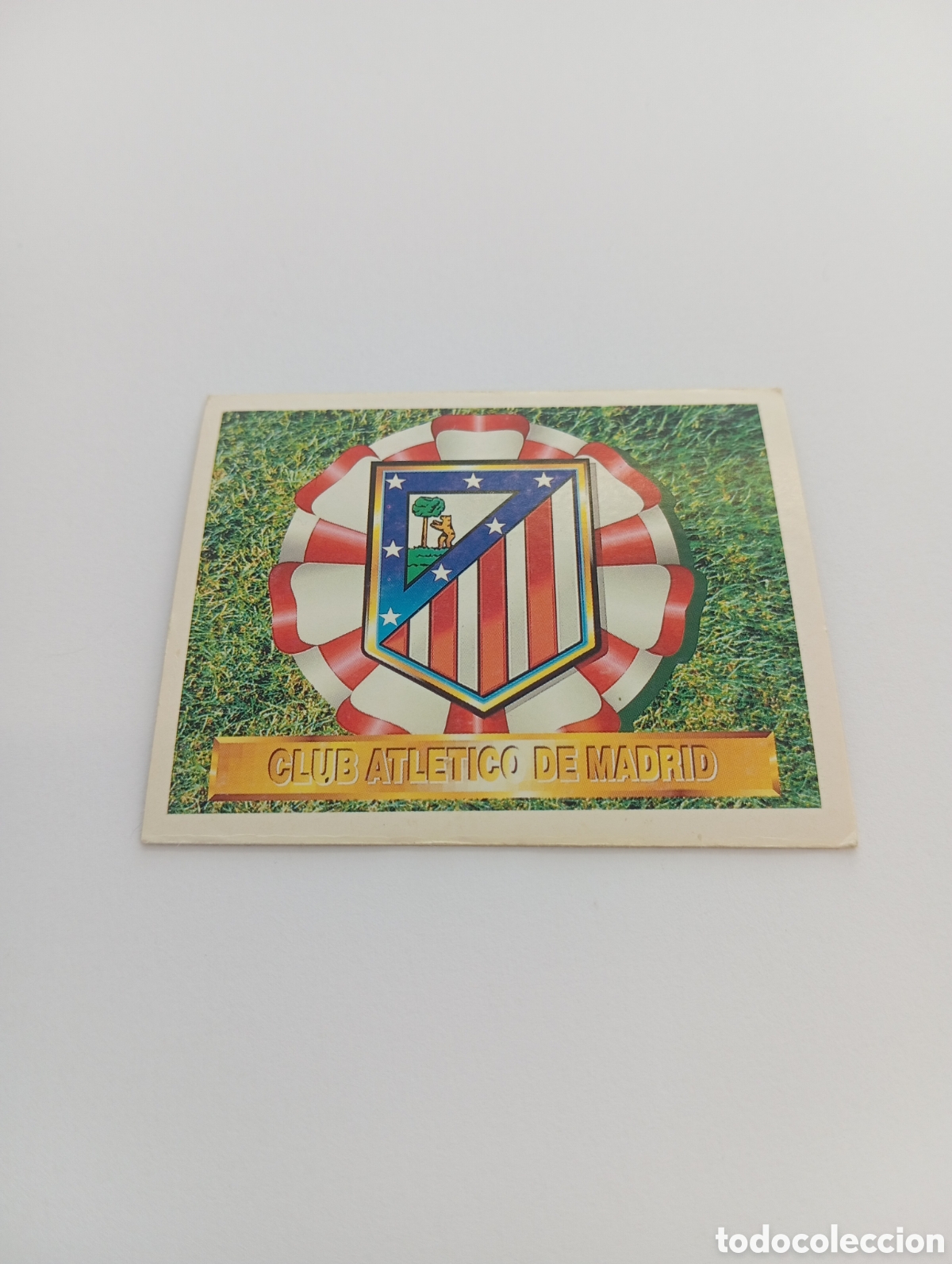 Fu&szlig;ball-Sticker: ESCUDO Atl&eacute;tico de Madrid Liga Este 1994 1995 NUEVO SIN PEGAR PANINI 94 95