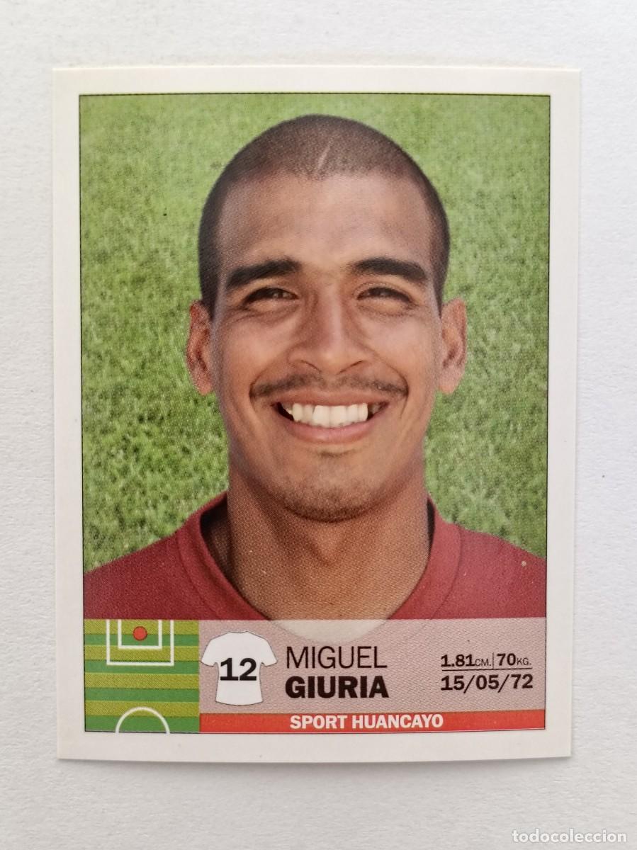 Cromos de F&uacute;tbol: #194 MIGUEL GIURIA (SPORT HUANCAYO) COPA CABLE MAGICO LIGA PERU 2010 PANINI