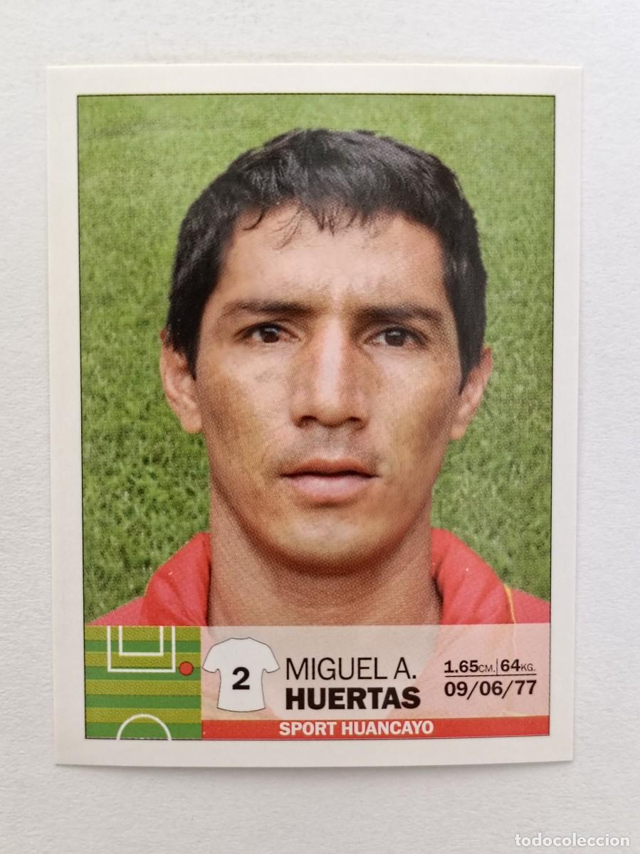 Cromos de F&uacute;tbol: #195 MIGUEL A. HUERTAS (SPORT HUANCAYO) COPA CABLE MAGICO LIGA PERU 2010 PANINI