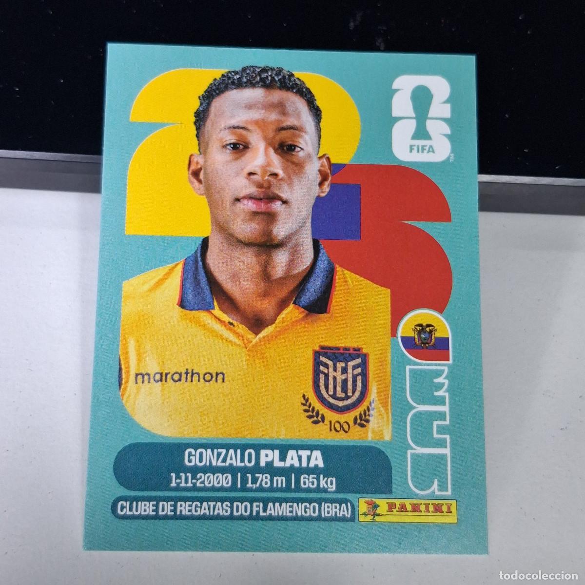 Cromos de F&uacute;tbol: B1 ECU16 GONZALO PLATA 16 ECUADOR ECU MUNDIAL FIFA WORLD CUP 2026 STICKER PANINI