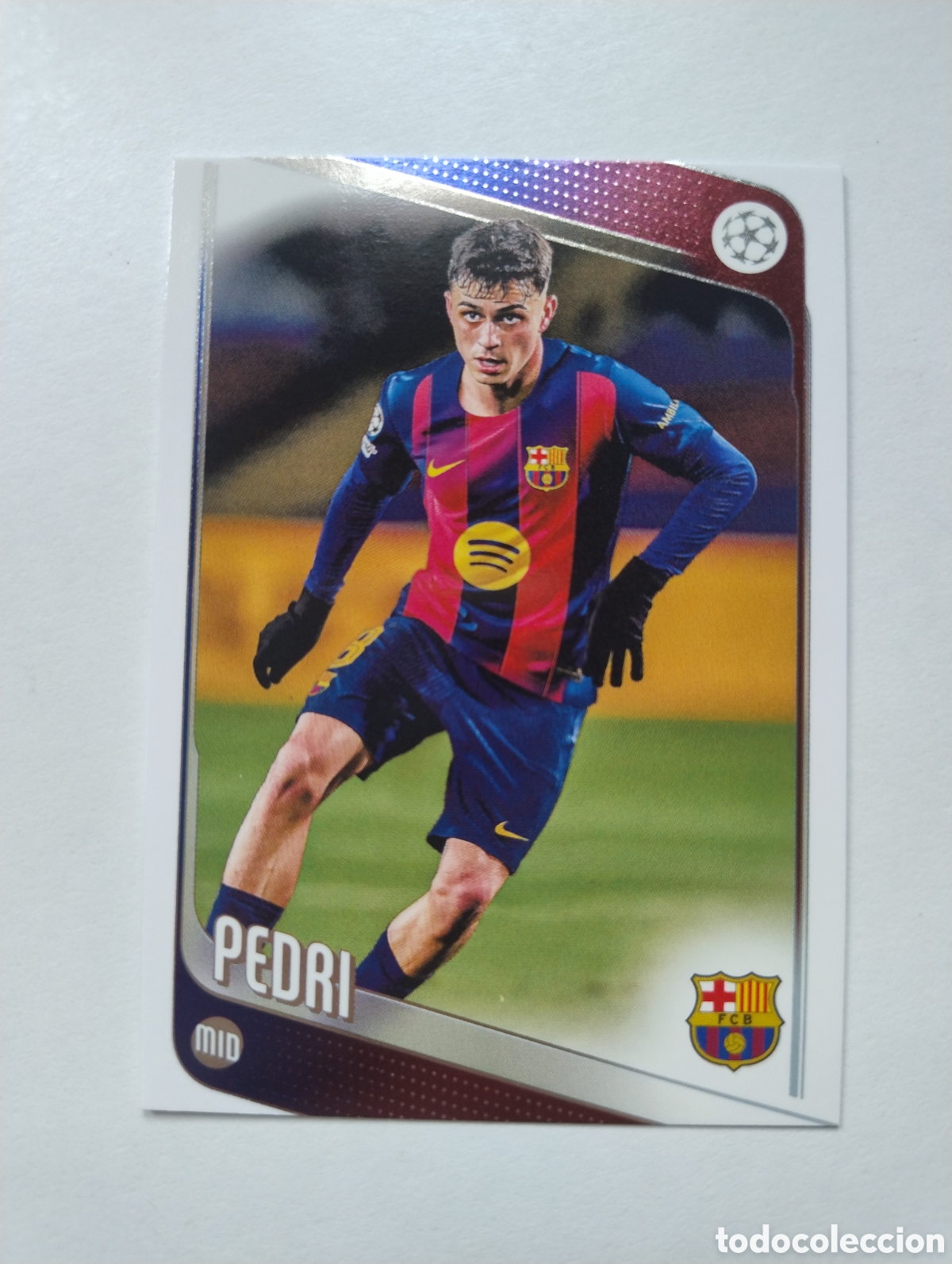 Cromos de F&uacute;tbol: 196 - Pedri - Barcelona - Topps UCC Flagship 2025 - 2026
