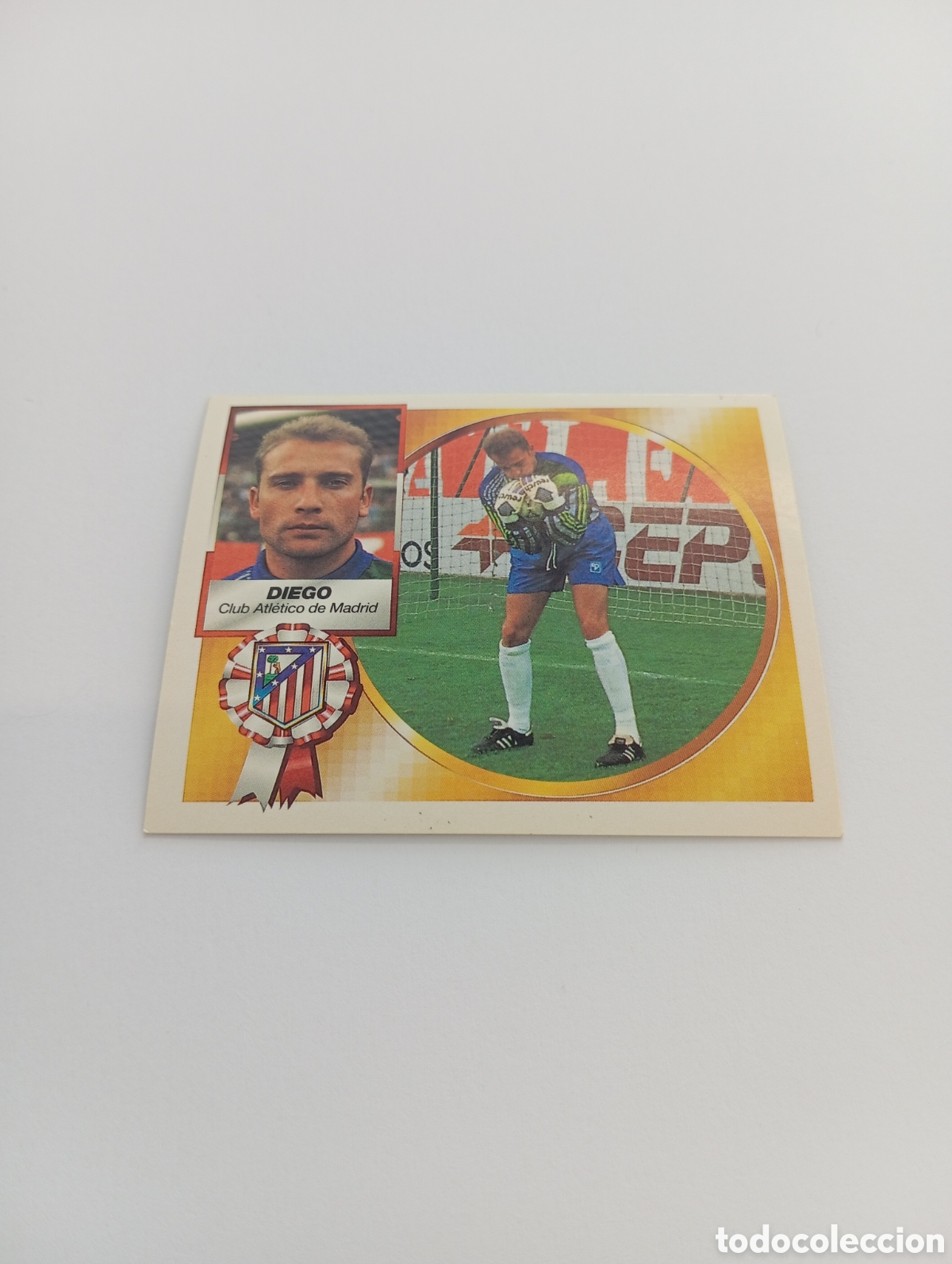 Cromos de F&uacute;tbol: DIEGO Atl&eacute;tico de Madrid Liga Este 1994 1995 NUEVO SIN PEGAR PANINI 94 95