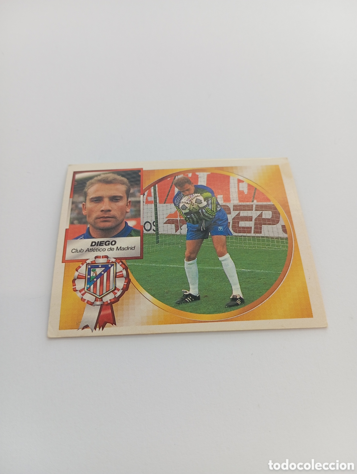 Cromos de F&uacute;tbol: DIEGO Atl&eacute;tico de Madrid Liga Este 1994 1995 NUEVO SIN PEGAR PANINI 94 95