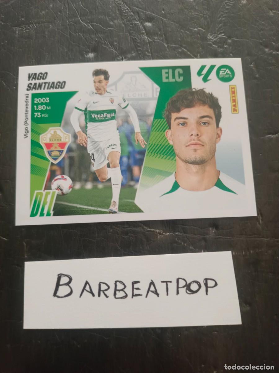 Cromos de F&uacute;tbol: CROMO LIGA ESTE PANINI 2025 2026 ELCHE VAGO SANTIAGO