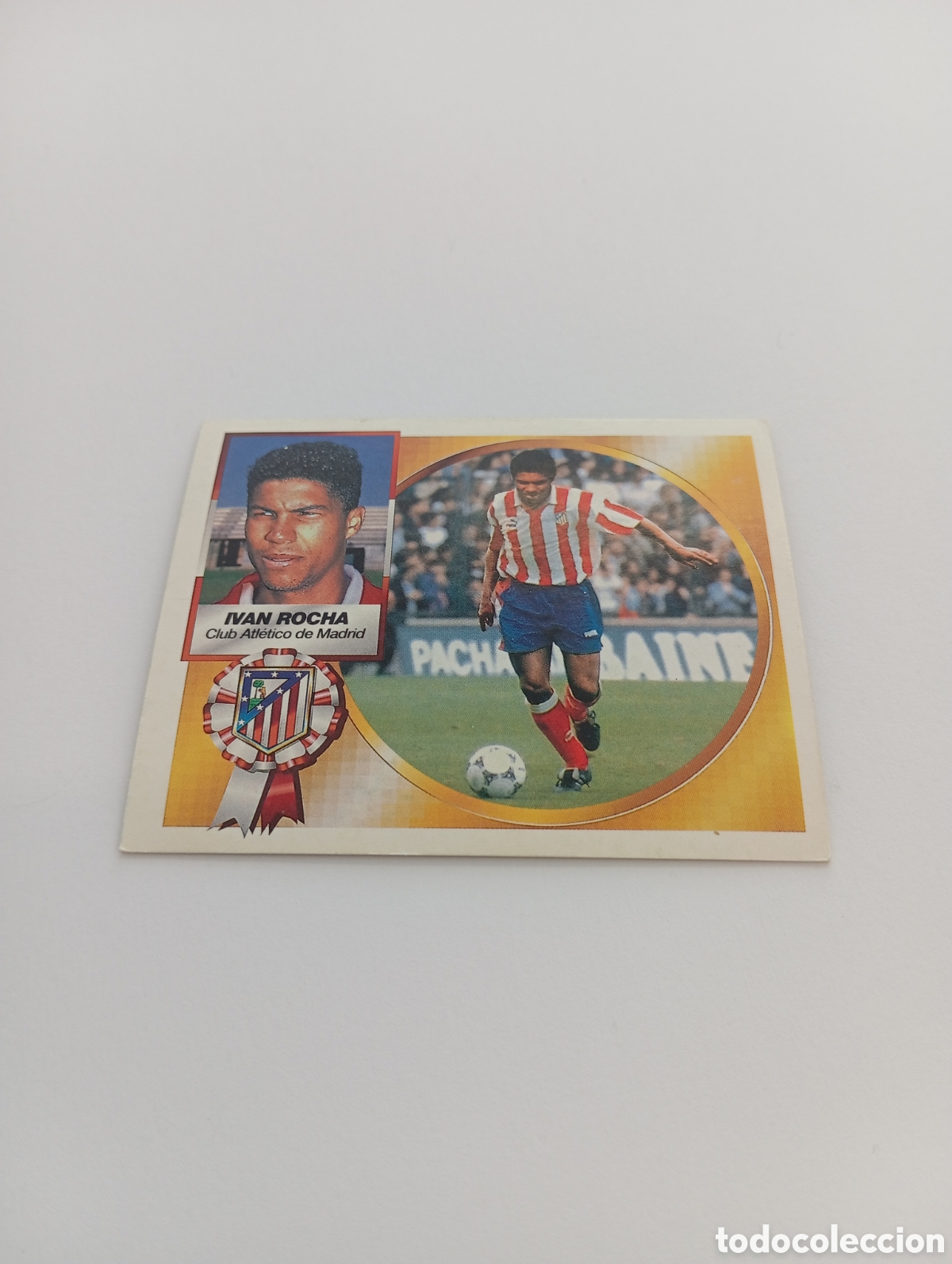 Cromos de F&uacute;tbol: IVAN ROCHA Atl&eacute;tico de Madrid Liga Este 1994 1995 NUEVO SIN PEGAR PANINI 94 95