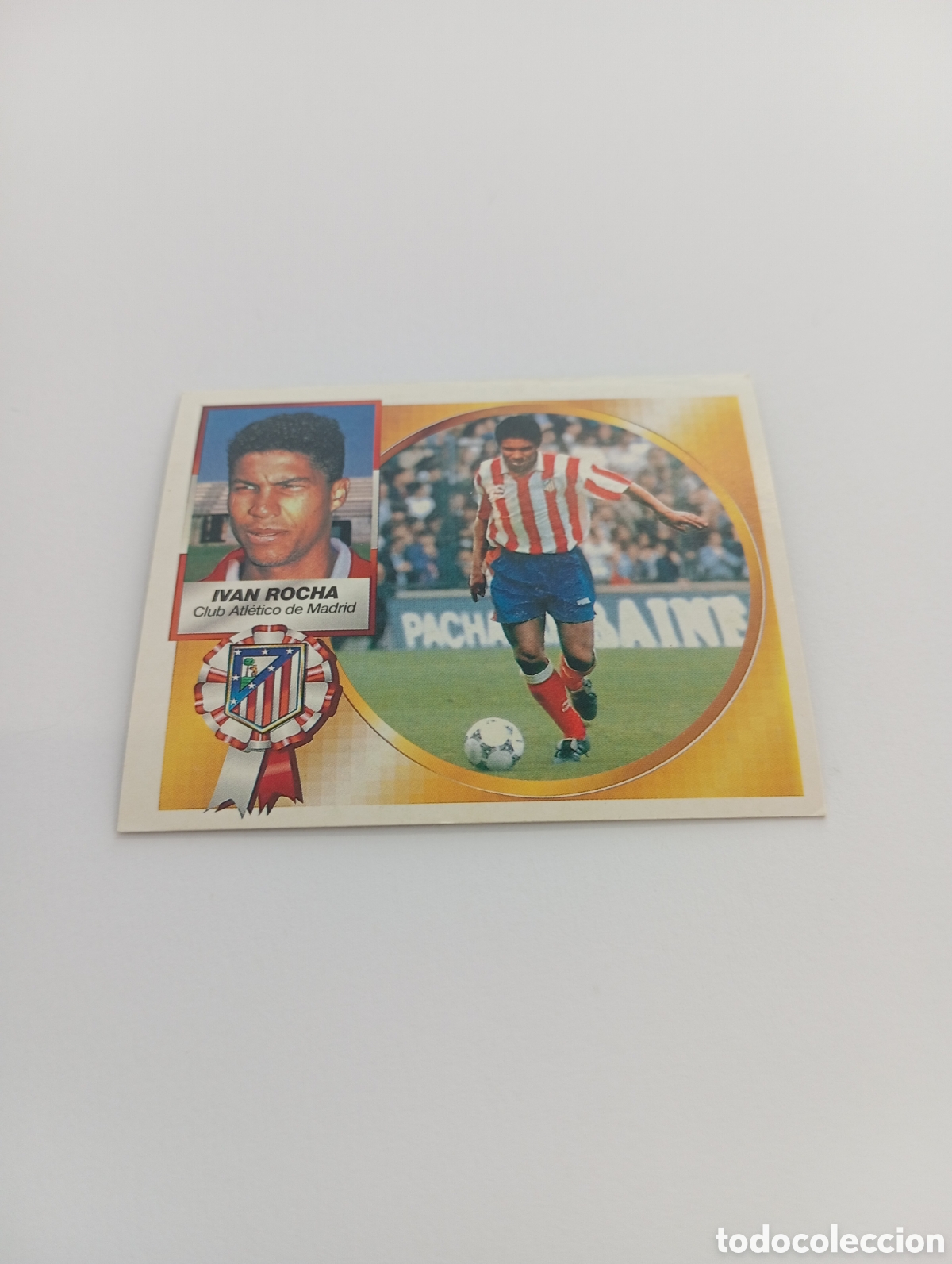 Cromos de F&uacute;tbol: IVAN ROCHA Atl&eacute;tico de Madrid Liga Este 1994 1995 NUEVO SIN PEGAR PANINI 94 95