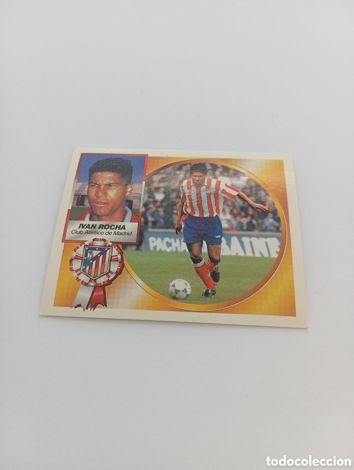 Cromos de F&uacute;tbol: IVAN ROCHA Atl&eacute;tico de Madrid Liga Este 1994 1995 NUEVO SIN PEGAR PANINI 94 95
