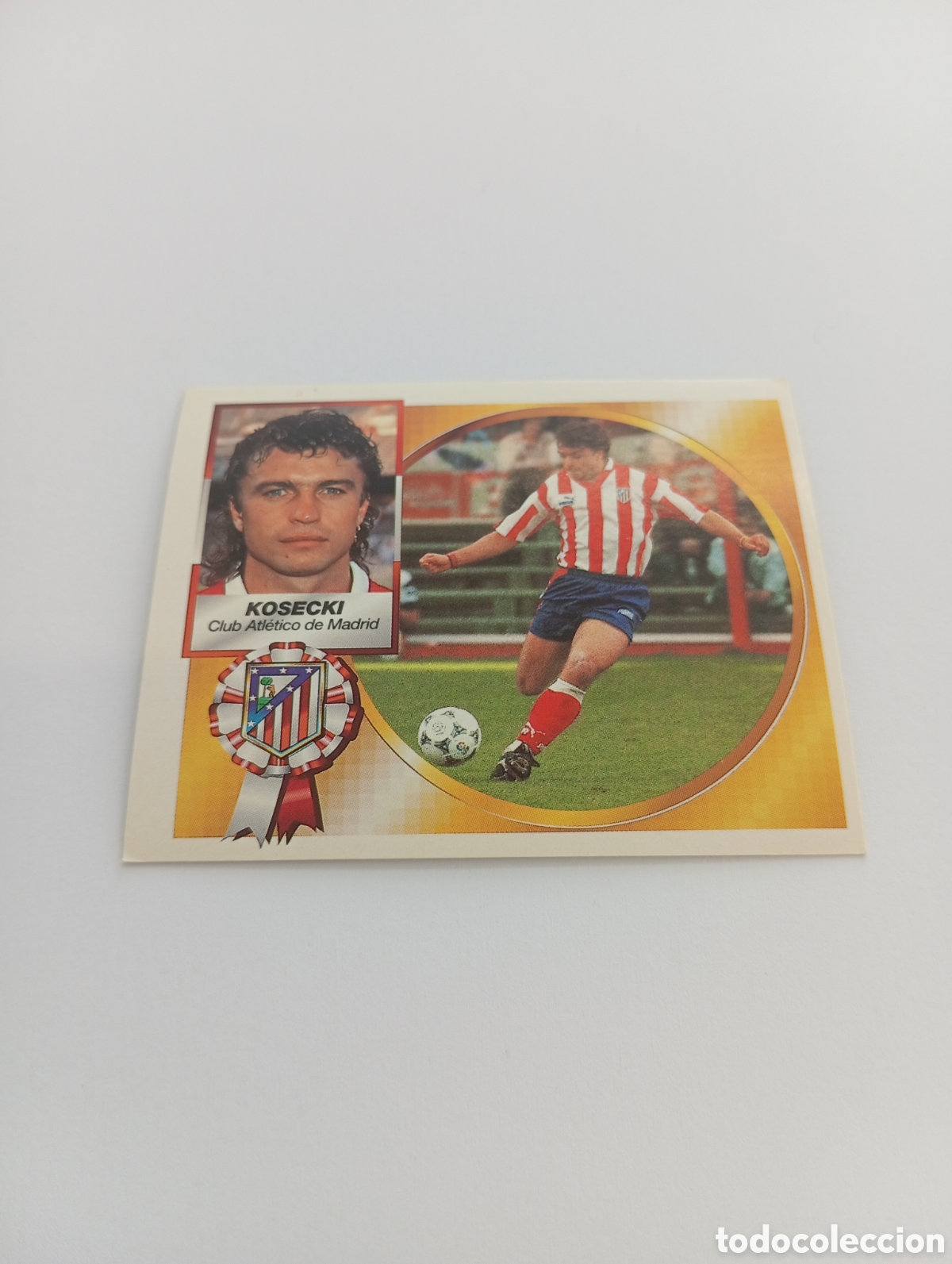 Cromos de F&uacute;tbol: KOSECKI Atl&eacute;tico de Madrid Liga Este 1994 1995 NUEVO SIN PEGAR PANINI 94 95