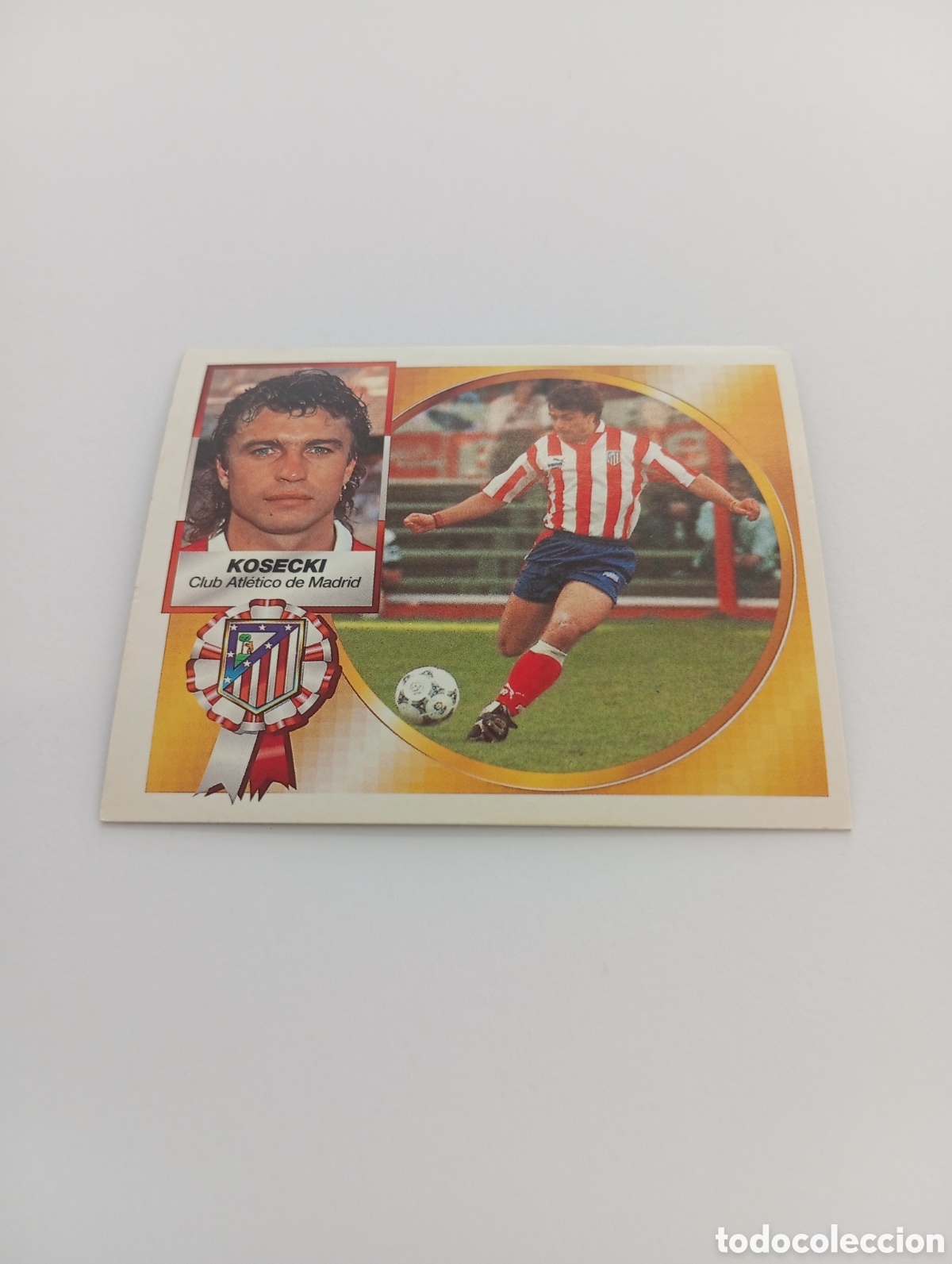 Cromos de F&uacute;tbol: KOSECKI Atl&eacute;tico de Madrid Liga Este 1994 1995 NUEVO SIN PEGAR PANINI 94 95