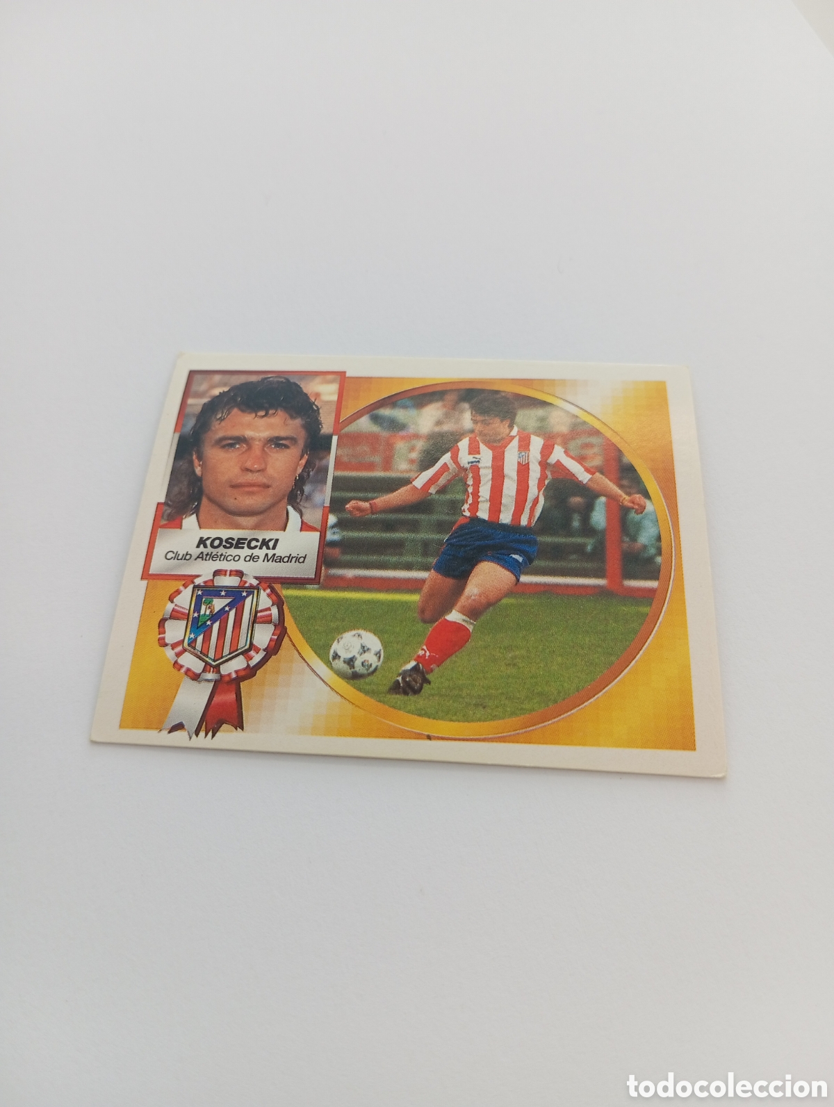 Cartes &agrave; collectionner de Football: KOSECKI Atl&eacute;tico de Madrid Liga Este 1994 1995 NUEVO SIN PEGAR PANINI 94 95