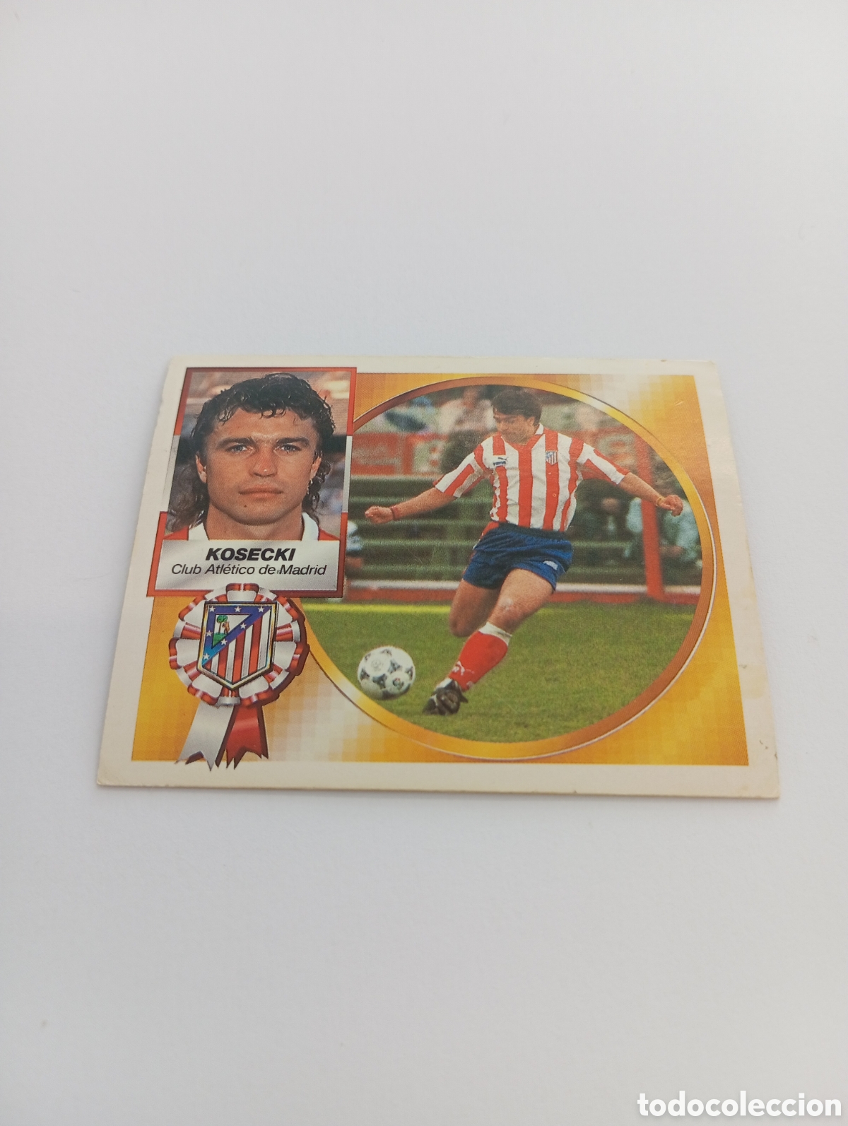 Cromos de F&uacute;tbol: KOSECKI Atl&eacute;tico de Madrid Liga Este 1994 1995 NUEVO SIN PEGAR PANINI 94 95