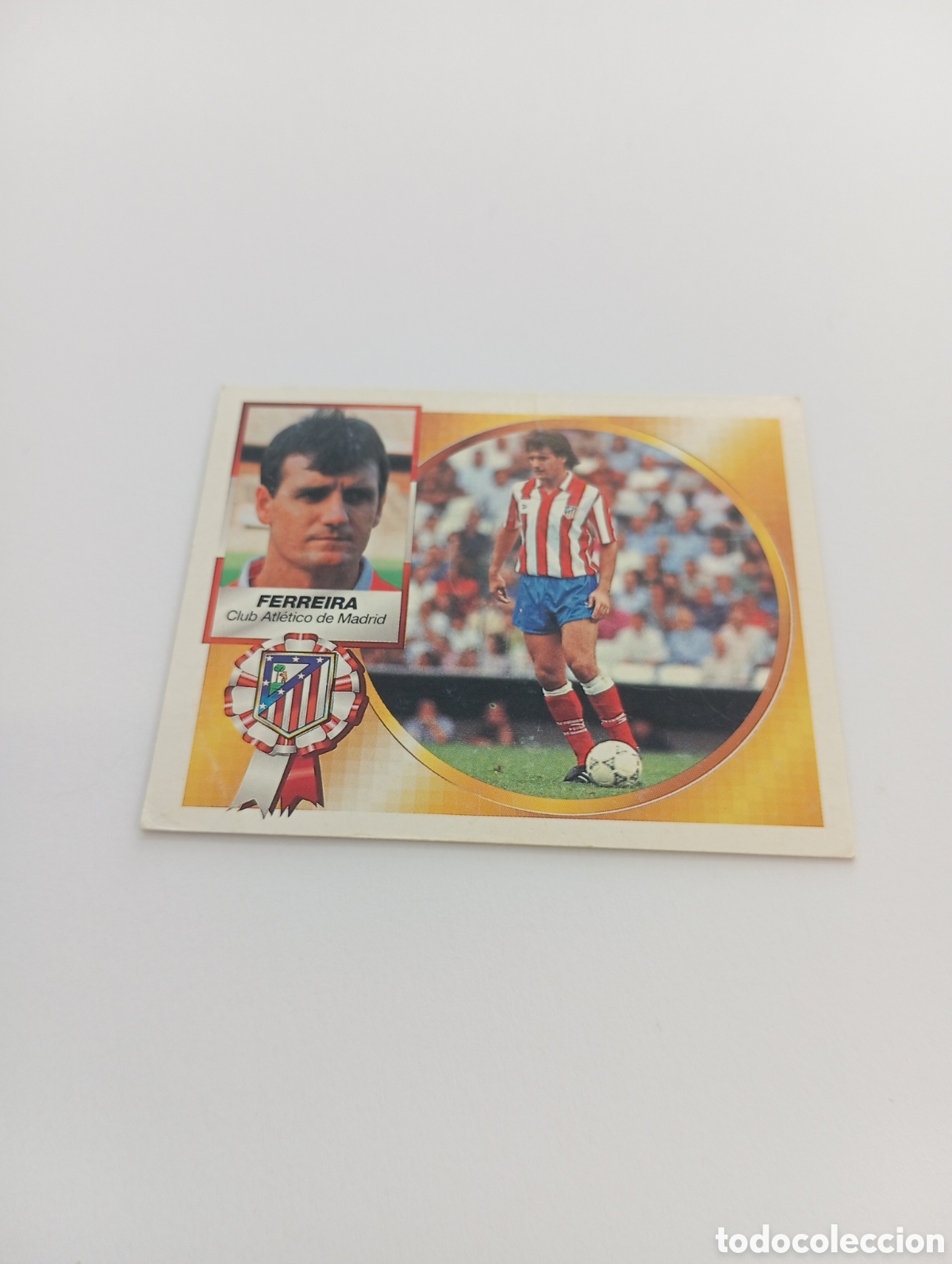 Cromos de F&uacute;tbol: FERREIRA COLOCA Atl&eacute;tico de Madrid Liga Este 1994 1995 NUEVO SIN PEGAR PANINI 94 95