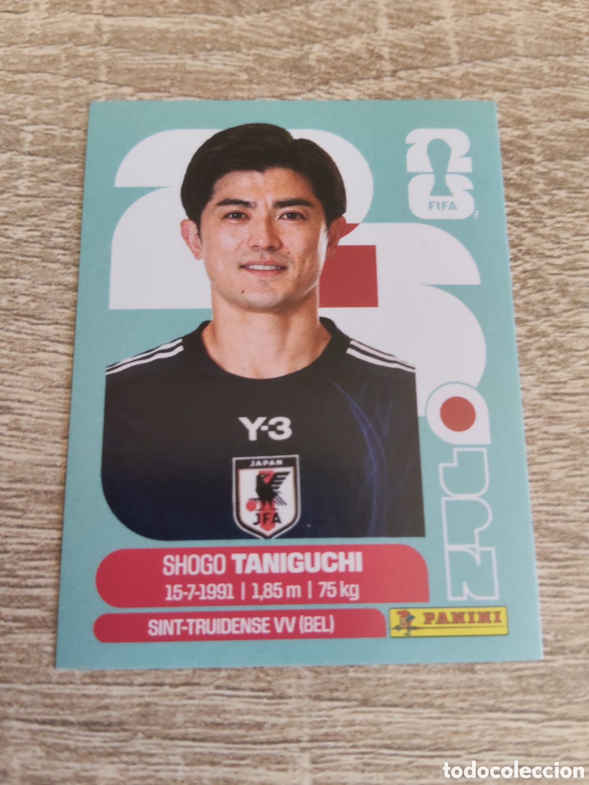 Cromos de F&uacute;tbol: Panini mundial 2026 JPN 6 Shogo Taniguchi Jap&oacute;n