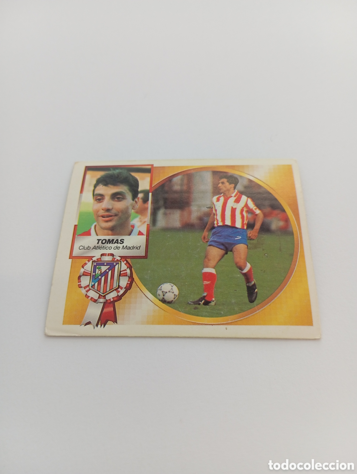 Cartes &agrave; collectionner de Football: TOMAS Atl&eacute;tico de Madrid Liga Este 1994 1995 NUEVO SIN PEGAR PANINI 94 95