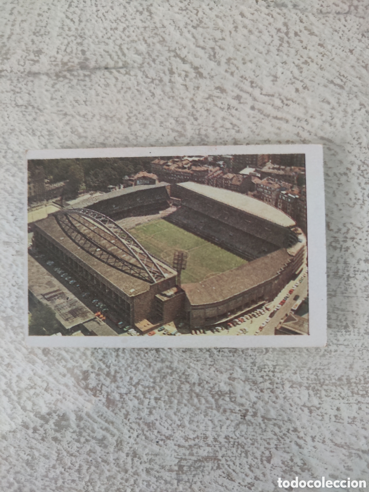 Cartes &agrave; collectionner de Football: Cano 83 84 trasera cropan sin pegar buen estado Athletic Bilbao San Mam&eacute;s