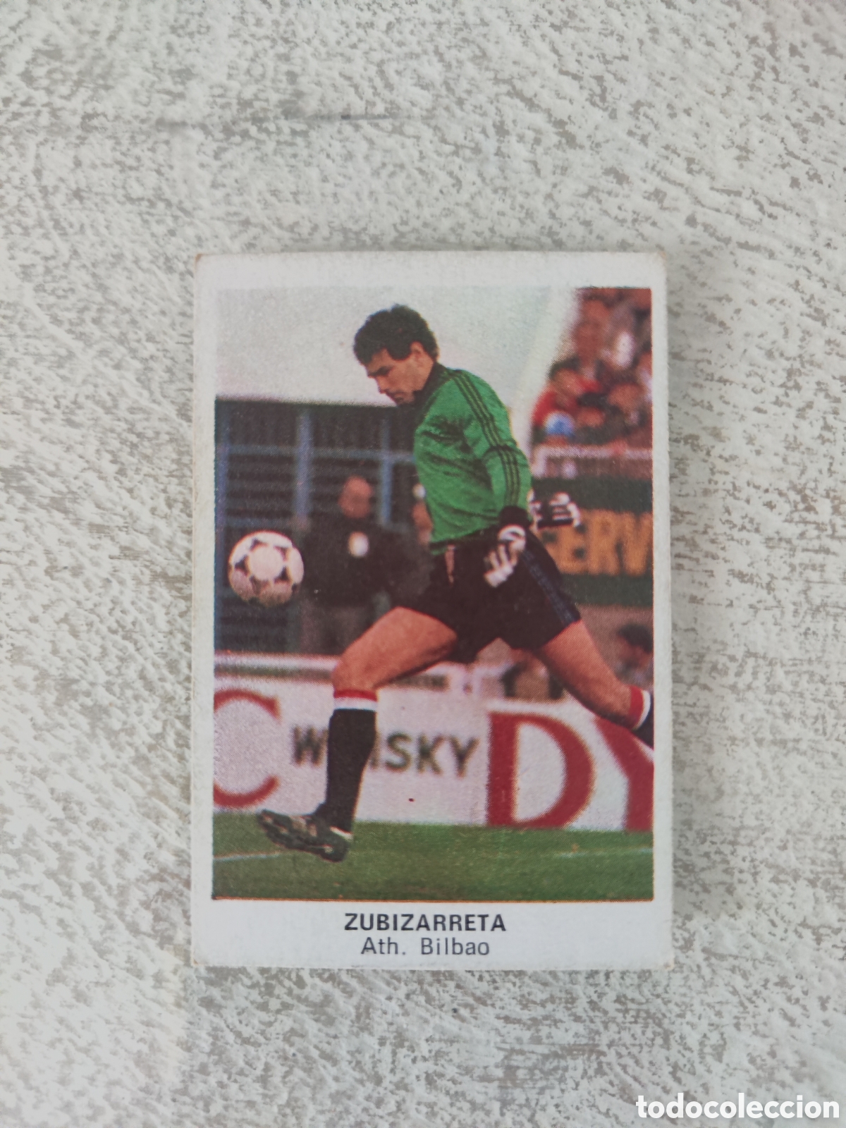 Cromos de F&uacute;tbol: Cano 83 84 trasera cropan sin pegar buen estado Athletic Bilbao Zubizarreta
