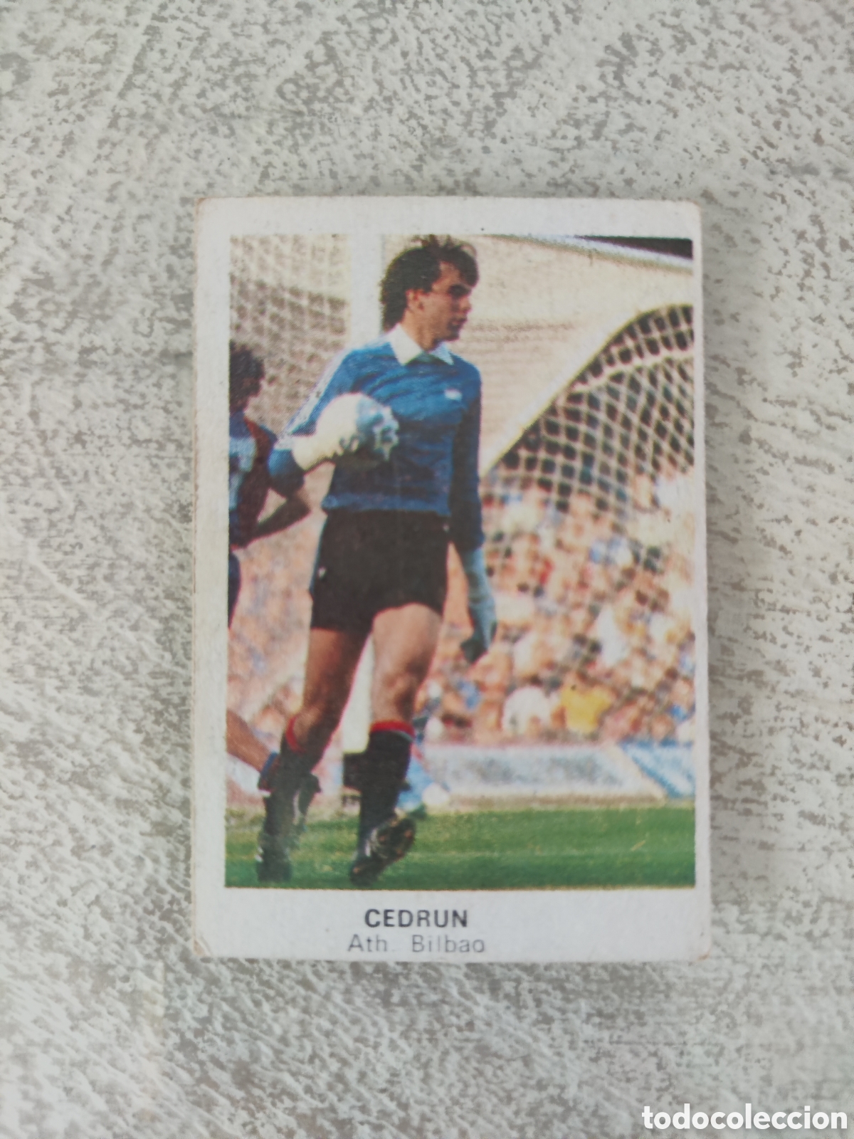 Cromos de F&uacute;tbol: Cano 83 84 trasera cropan sin pegar buen estado Athletic Bilbao Cedr&uacute;n