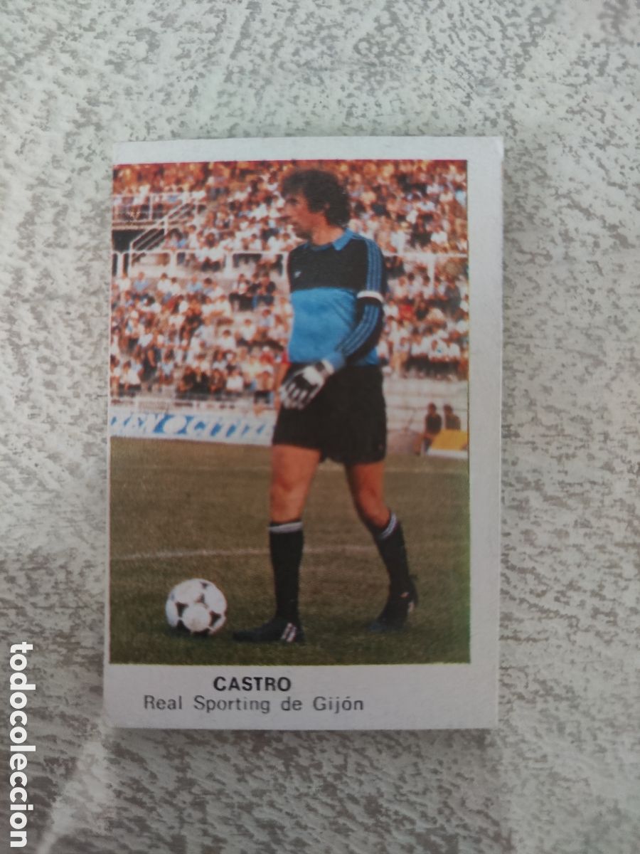 Cartes &agrave; collectionner de Football: Cano 83 84 trasera cropan sin pegar buen estado Sporting Gij&oacute;n Castro