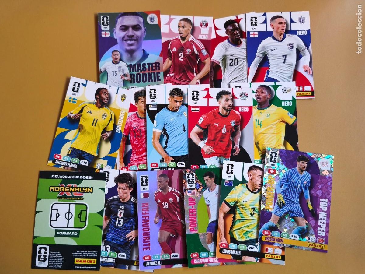 Cromos de F&uacute;tbol: adrenalyn fifa world cup 2026
