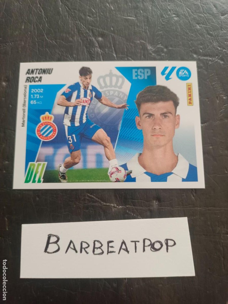Fu&szlig;ball-Sticker: CROMO LIGA ESTE PANINI 2025 2026 REAL CLUB DEPORTIVO ESPANYOL ANTONIU ROCA