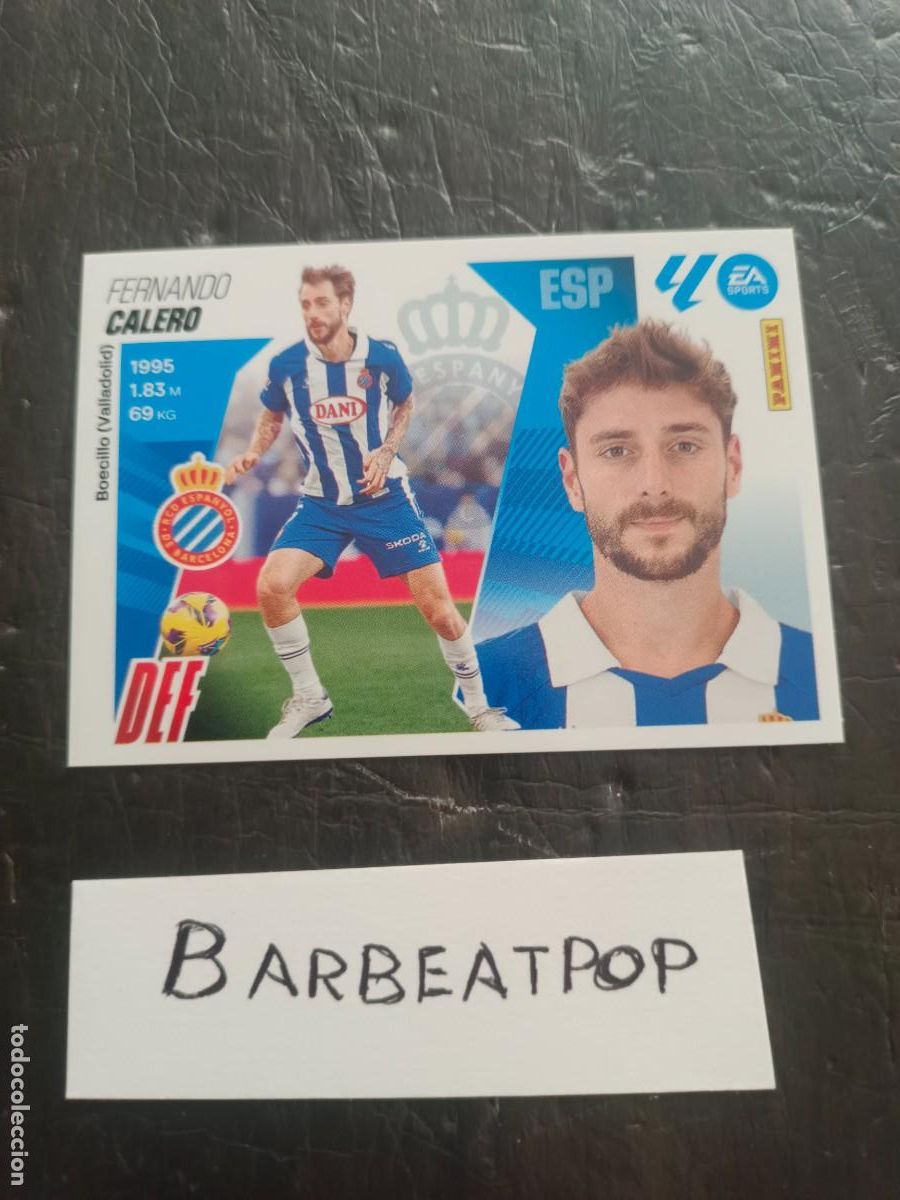 Figurine di Calcio: CROMO LIGA ESTE PANINI 2025 2026 REAL CLUB DEPORTIVO ESPANYOL CALERO