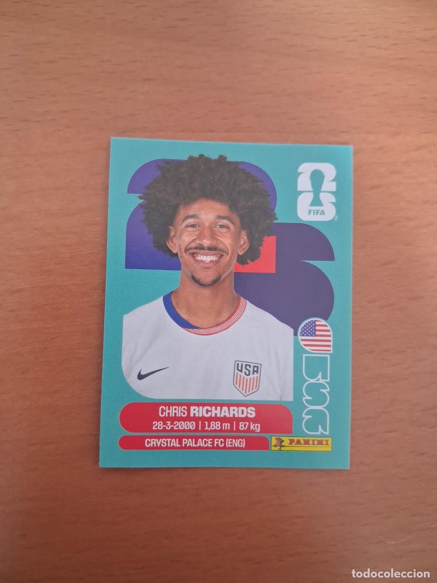 Cromos de F&uacute;tbol: Fifa World Cup 26 Mundial 2026 USA 3 Estados Unidos Chris Richards