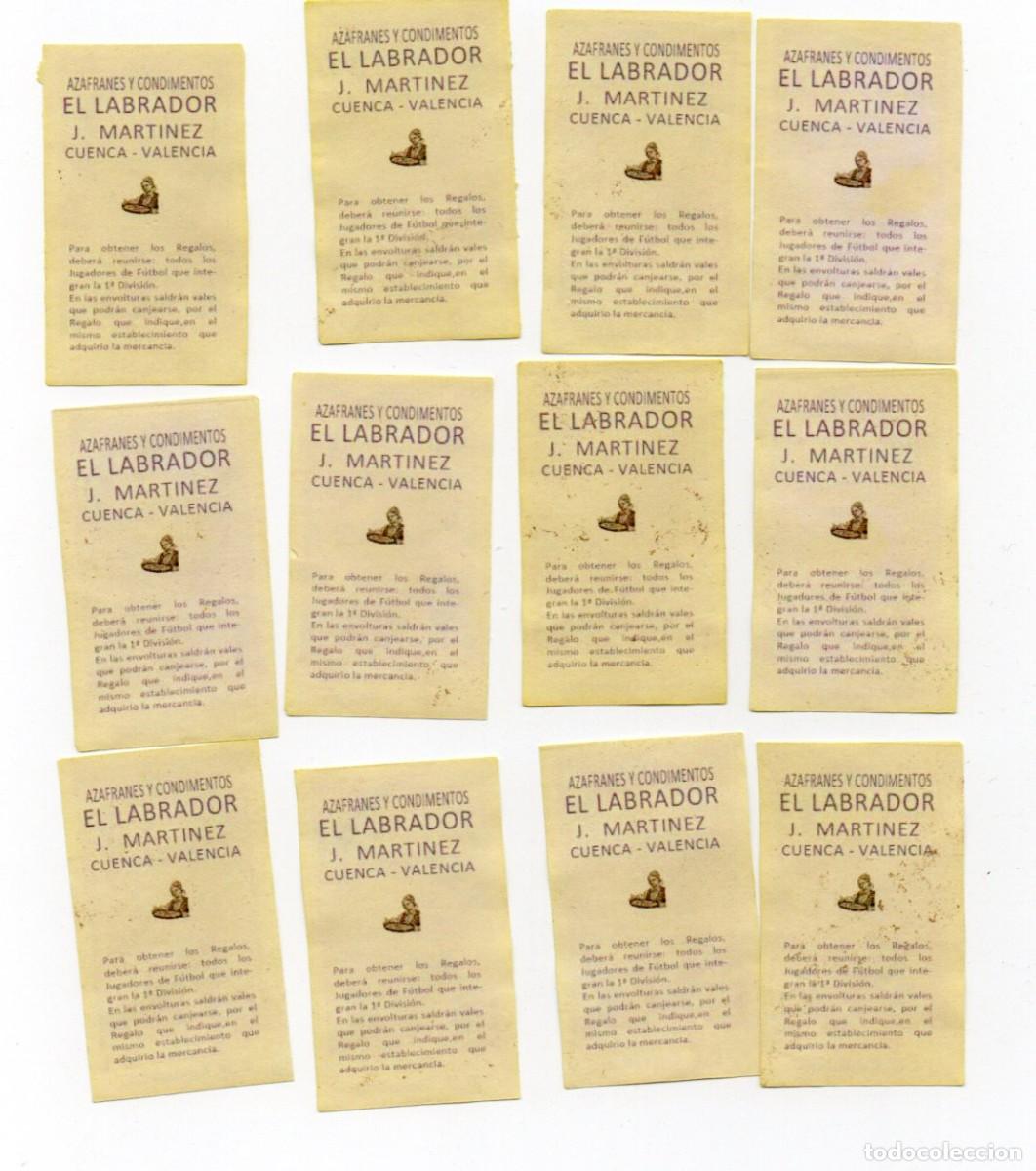 Cromos de f&uacute;tbol: SEVILLA, 1944, DE AZAFRANES EL LABRADOR. - Foto 2
