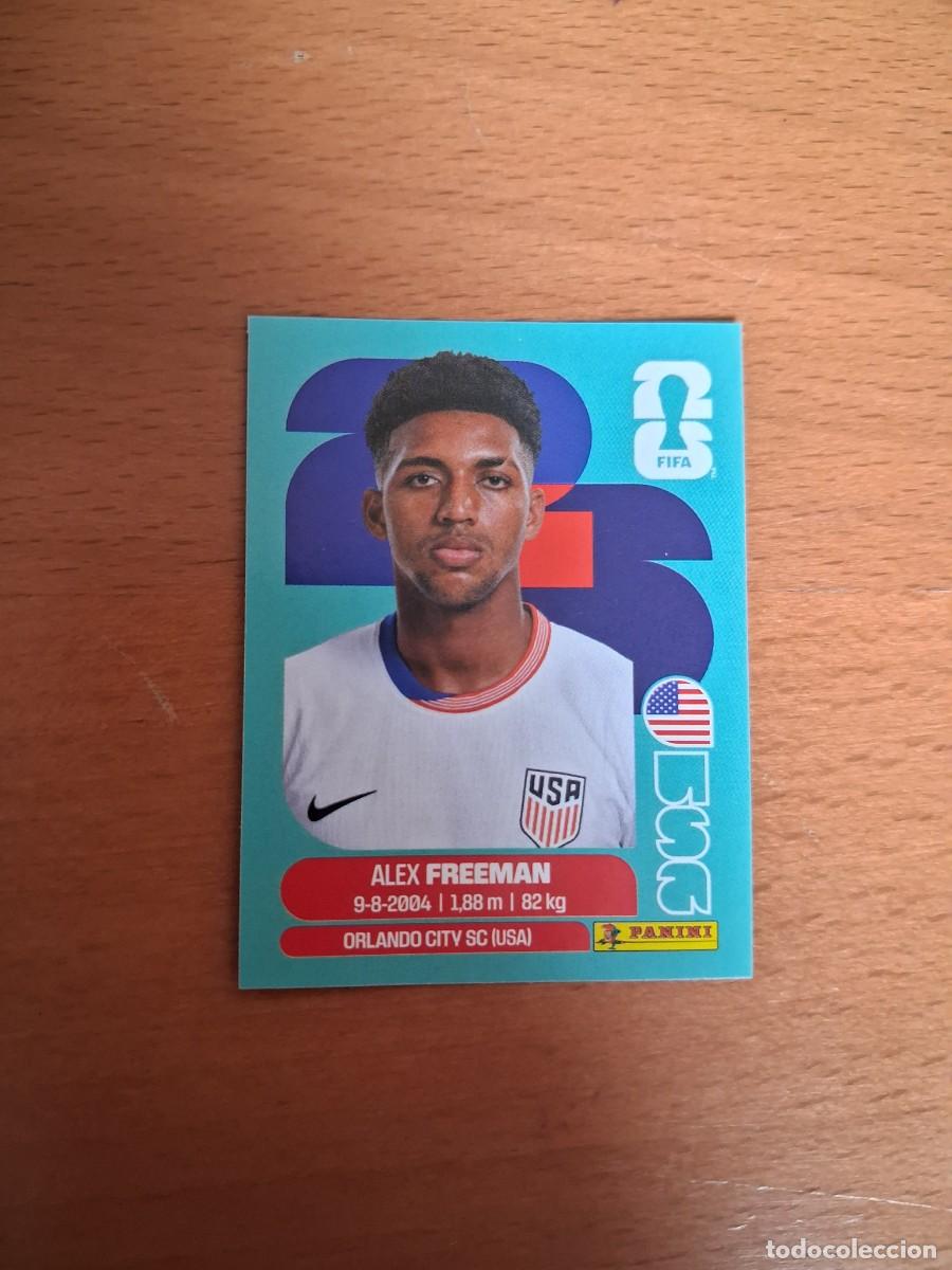 Cromos de F&uacute;tbol: Fifa World Cup 26 Mundial 2026 USA 6 Estados Unidos Alex Freeman