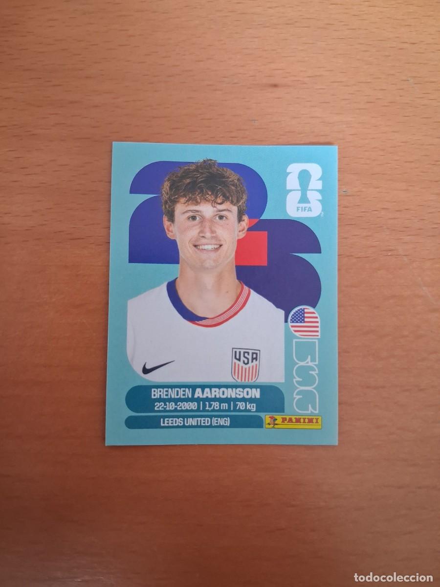 Cromos de F&uacute;tbol: Fifa World Cup 26 Mundial 2026 USA 17 Estados Unidos Brenden Aaronson
