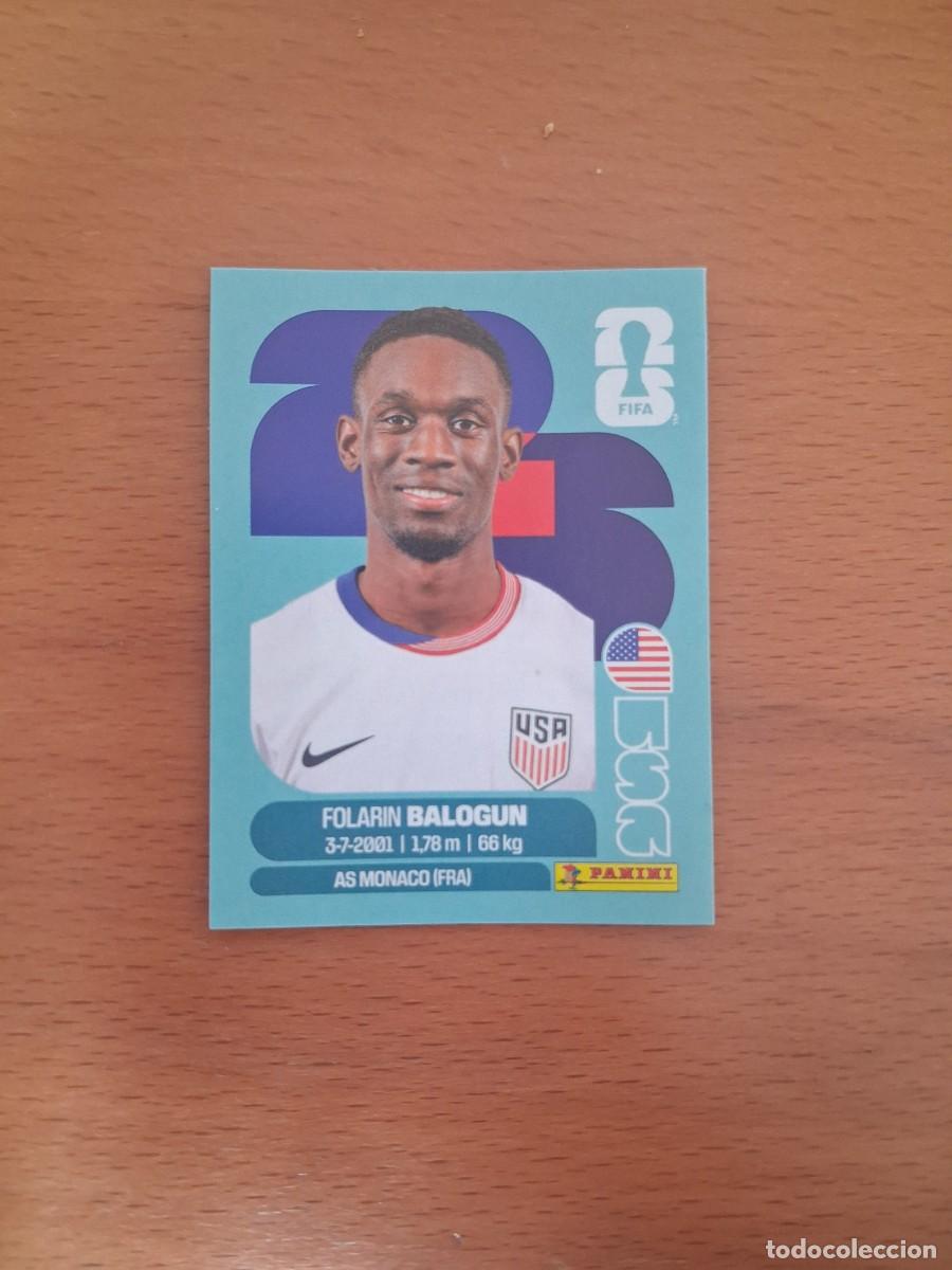 Cromos de F&uacute;tbol: Fifa World Cup 26 Mundial 2026 USA 20 Estados Unidos Folarin Balogun
