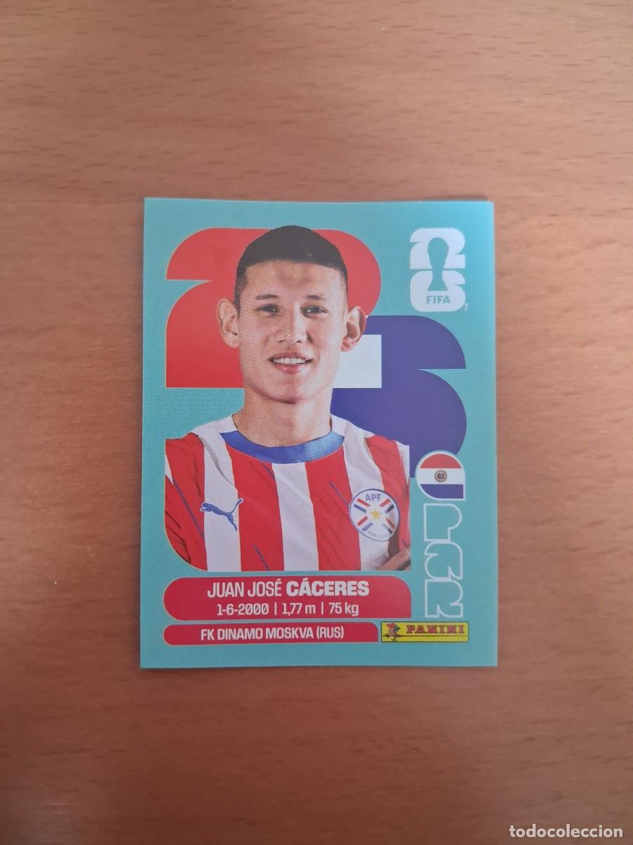 Fu&szlig;ball-Sticker: Fifa World Cup 26 Mundial 2026 PAR 6 Paraguay Juan Jose Caceres
