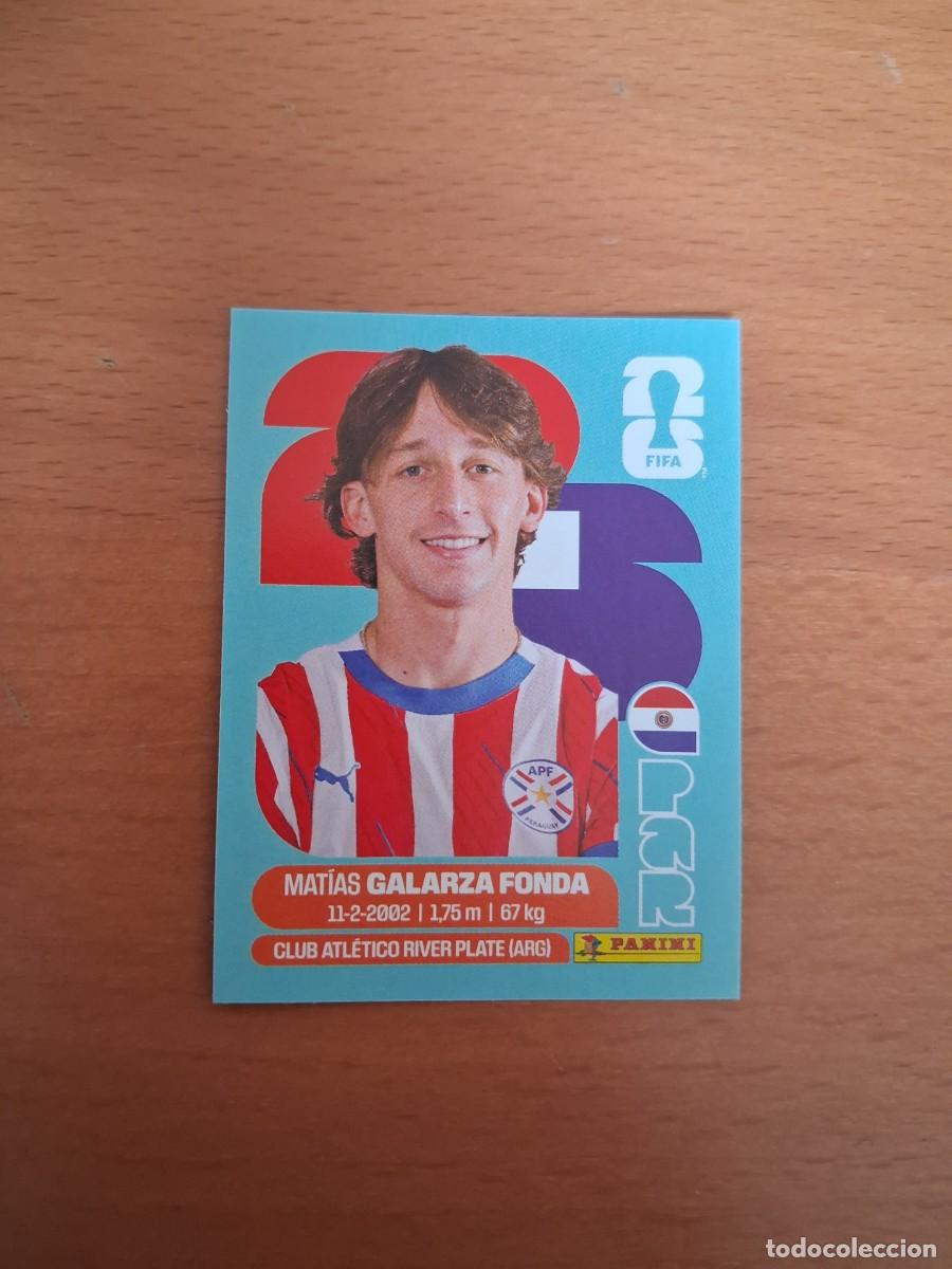 Cromos de F&uacute;tbol: Fifa World Cup 26 Mundial 2026 PAR 14 Paraguay Matias Galarza Fonda