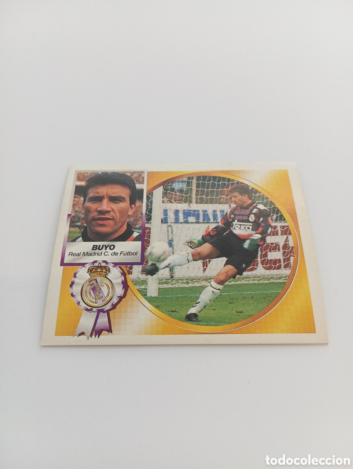 Cromos de F&uacute;tbol: BUYO Real Madrid Liga Este 1994 1995 NUEVO SIN PEGAR PANINI 94 95
