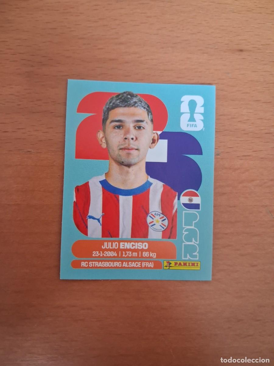 Cromos de F&uacute;tbol: Fifa World Cup 26 Mundial 2026 PAR 15 Paraguay Julio Enciso