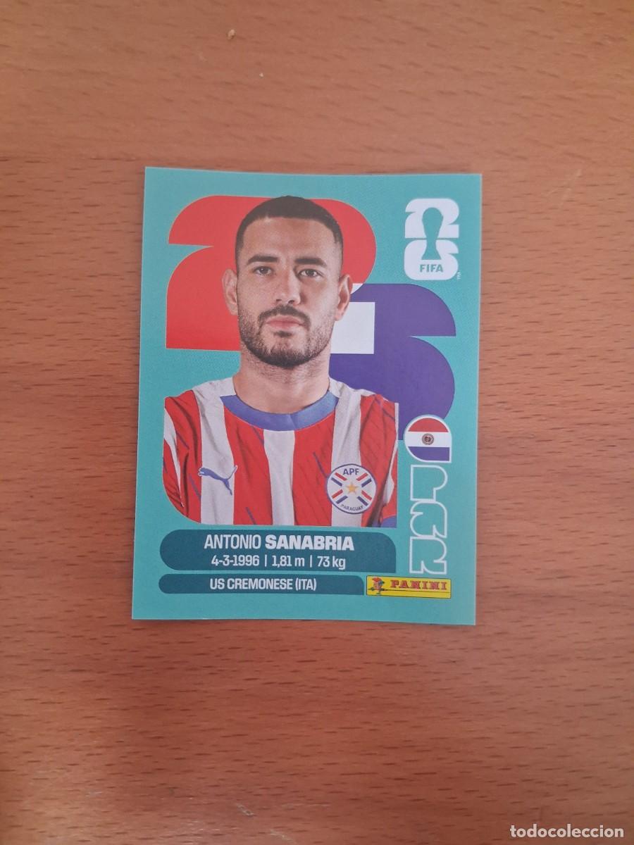 Cromos de F&uacute;tbol: Fifa World Cup 26 Mundial 2026 PAR 20 Paraguay Antonio Sanabria