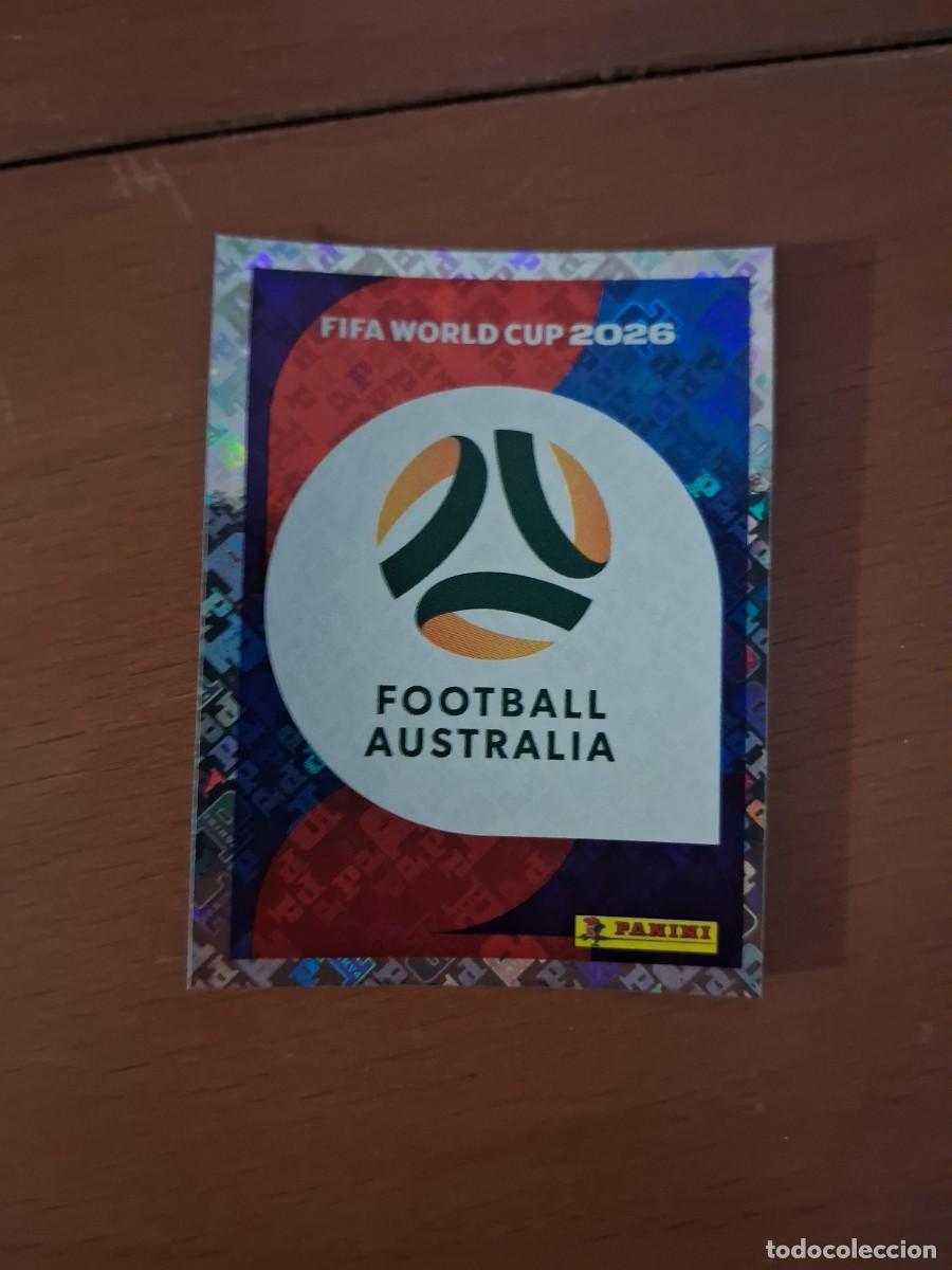 Cromos de F&uacute;tbol: Fifa World Cup 26 Mundial 2026 AUS 1 Australia Escudo Logo