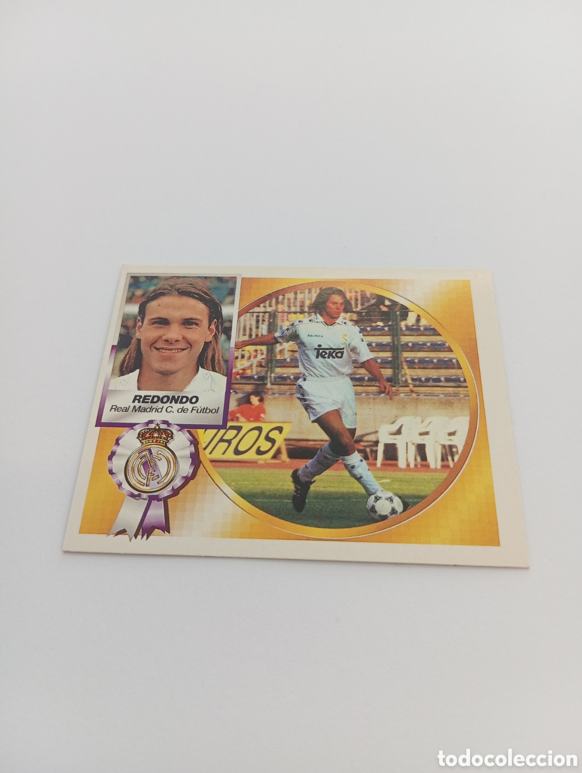 Cromos de F&uacute;tbol: REDONDO Real Madrid Liga Este 1994 1995 NUEVO SIN PEGAR PANINI 94 95