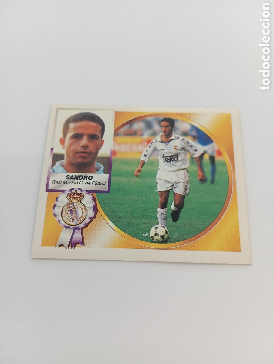 Figurine di Calcio: SANDRO COLOCA Real Madrid Liga Este 1994 1995 NUEVO SIN PEGAR PANINI 94 95