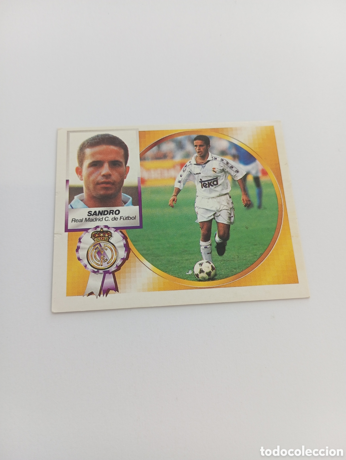 Figurine di Calcio: SANDRO COLOCA Real Madrid Liga Este 1994 1995 NUEVO SIN PEGAR PANINI 94 95