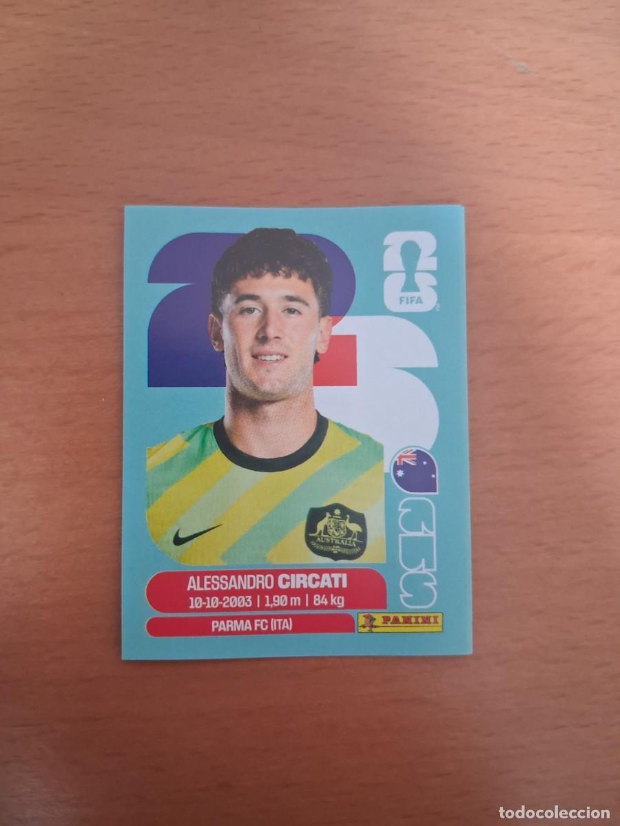 Cromos de F&uacute;tbol: Fifa World Cup 26 Mundial 2026 AUS 5 Australia Alessandro Circati